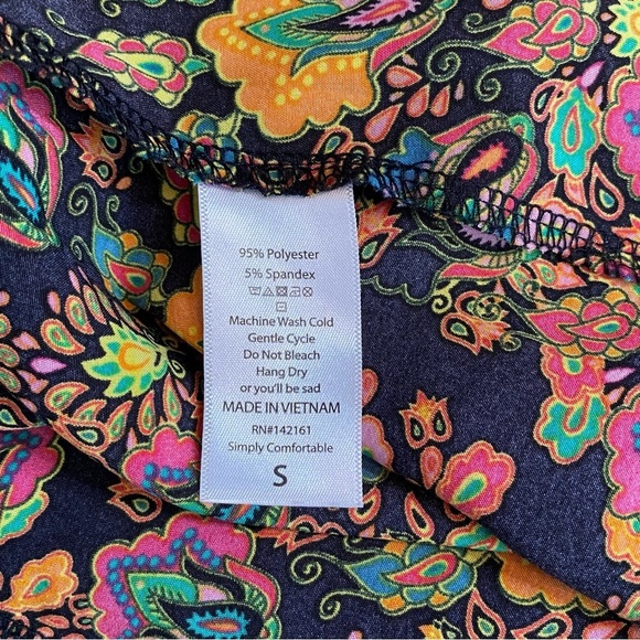 LuLaRoe Colorful Lindsay Cardigan - Picture 5 of 6